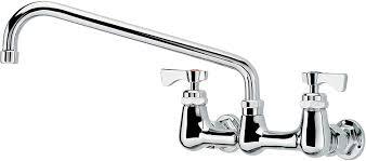 KRN 14-812L FAUCET 8" OC WALL MOUNT 12" SPOUT HEAVY DUTY ROYAL
